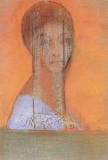 Odilon Redon, Veiled Woman (mk19)